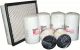 03-07 Dodge 5.9L Cummins 2-Fuel Filter, 4-Oil Filter & 1-Air Filter Maintenance Kit
