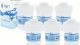 Tier1 MWF Refrigerator Water Filter 2-pk Replacement for GE SmartWater Mwfp