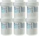 GE MWF SmartWater Refrigerator Replacement Water Filter Cartridge 6 Pack