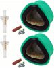 2pk Air Filter and Fuel Filter For John Deere Lt133 Lt150 Stx38 Fits Gy20574