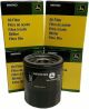 John Deere Original Equipment Oil Filter #AM107423 (4-Pack) | Steel | Black | 4 in Tall | Gas